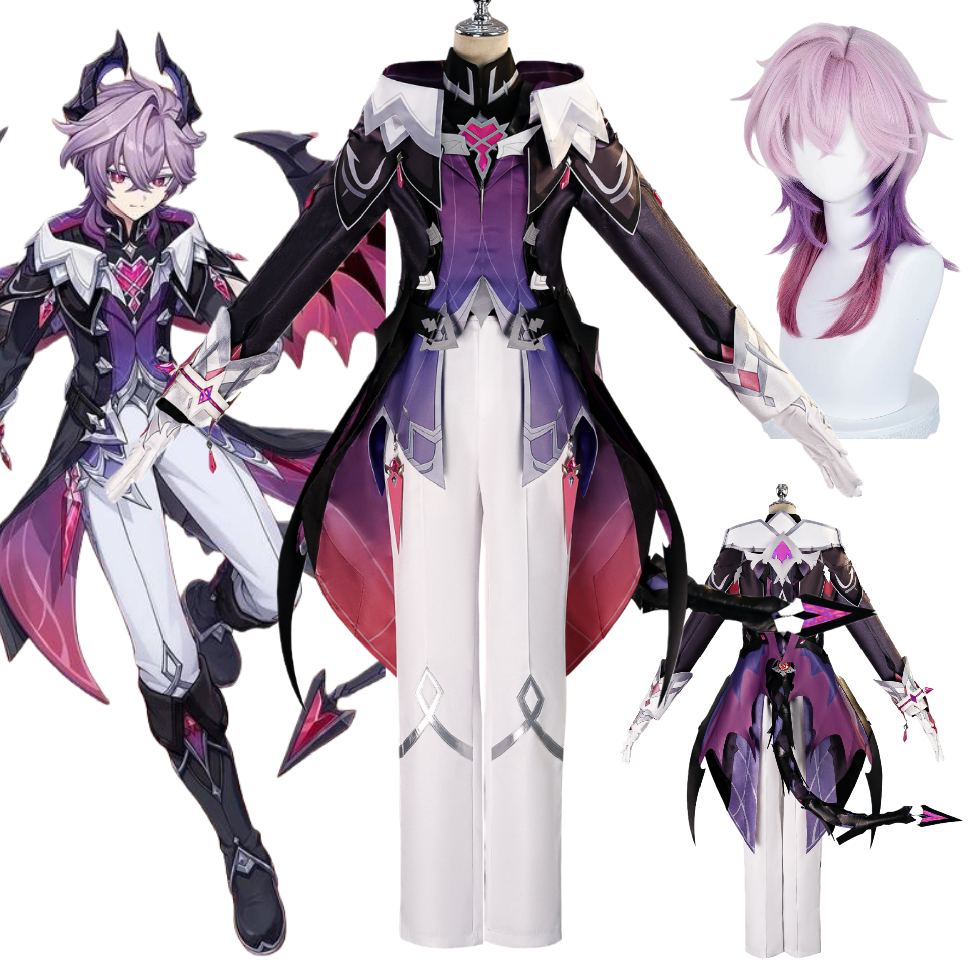 Anime Cosplay Wig - Durin Cosplay Costume Wig Game Genshin