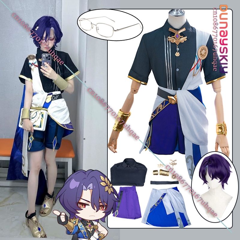 Anime Cosplay Glasses - Dr Ratio Cosplay Game Honkai：Star Rail