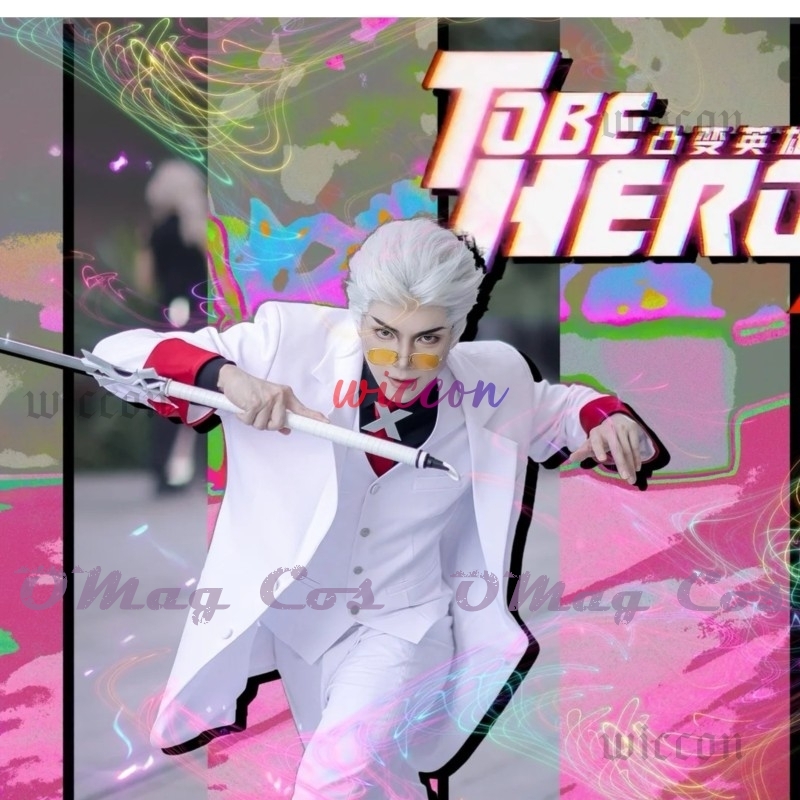 TO BE HERO X Cosplay White Uni - Anime Cosplay Glasses recension och pris