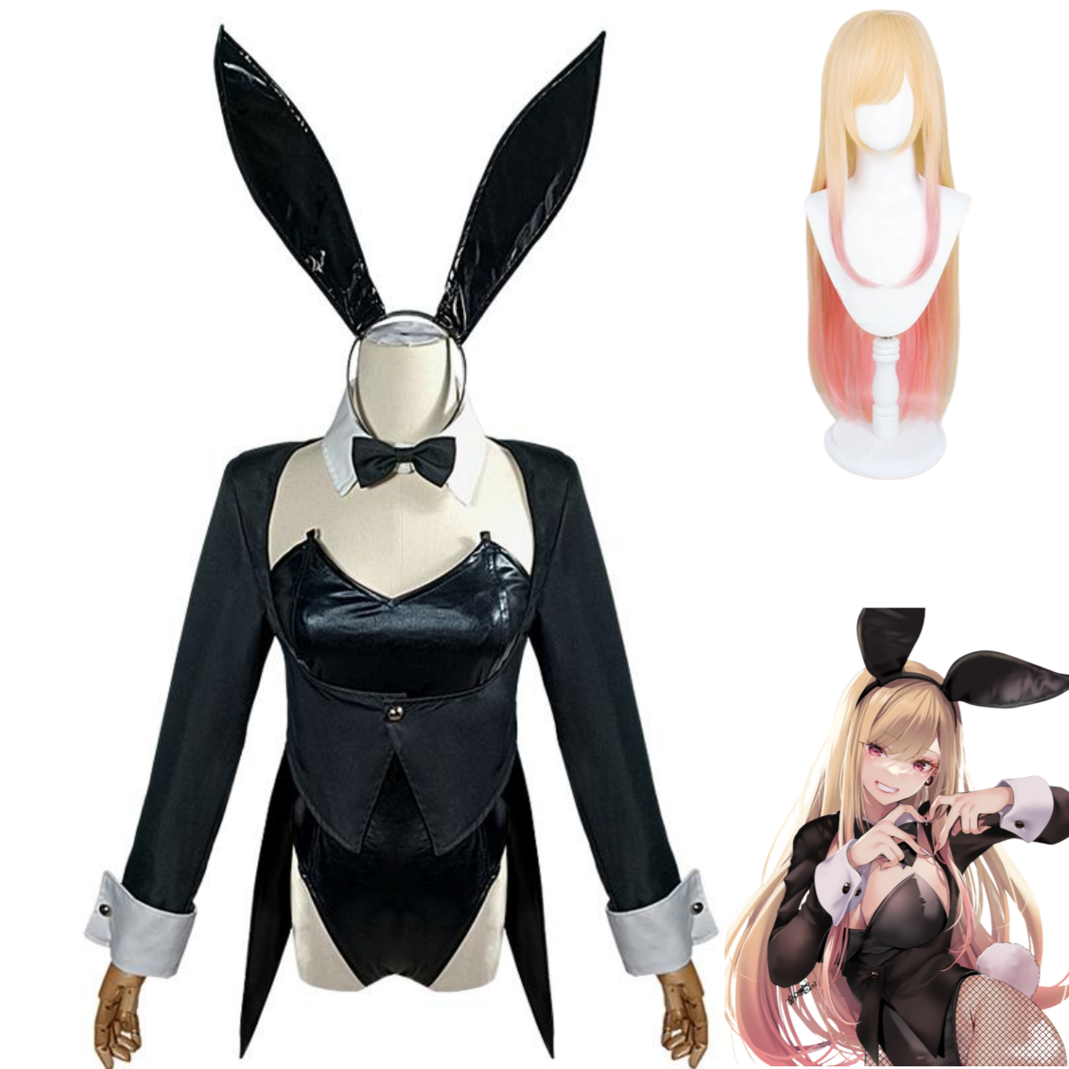 Anime My Dress-Up Darling Kita - Anime Cosplay Girl Name recension och pris
