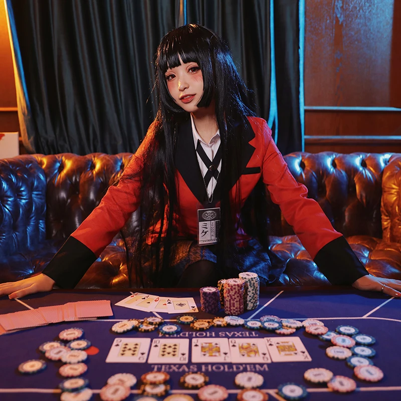 Jabami Yumeko Cosplay Costume  - Anime Cosplay Kakegurui recension och pris