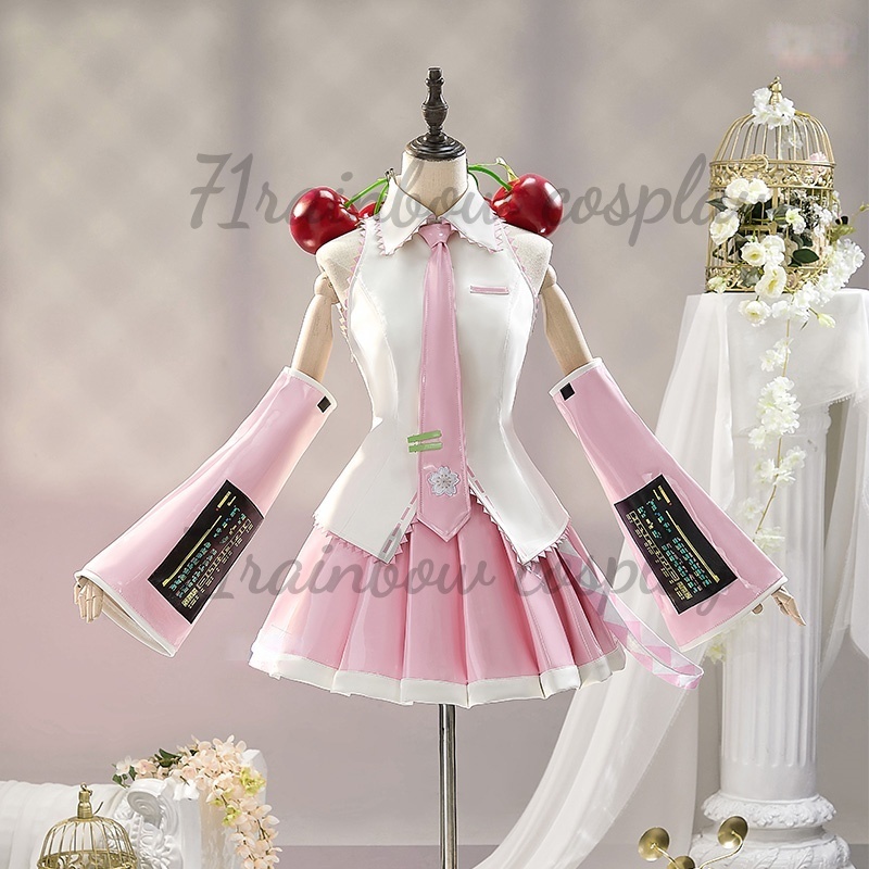 Sakura Mikuu Cosplay Costumes  - Anime Cosplay Miku recension och pris