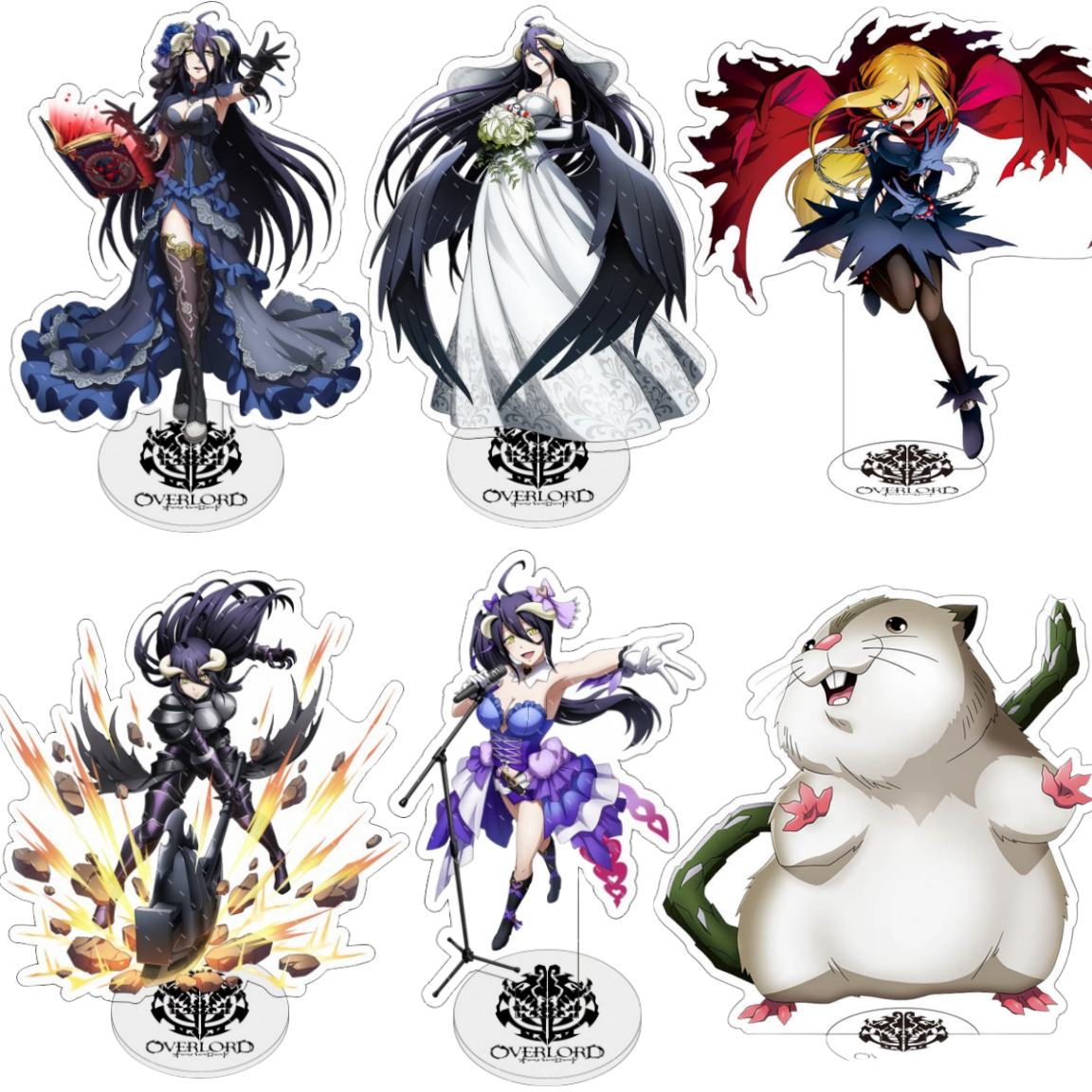 15CM Hot Anime OVERLORD Figure - Anime Cosplay Albedo recension och pris