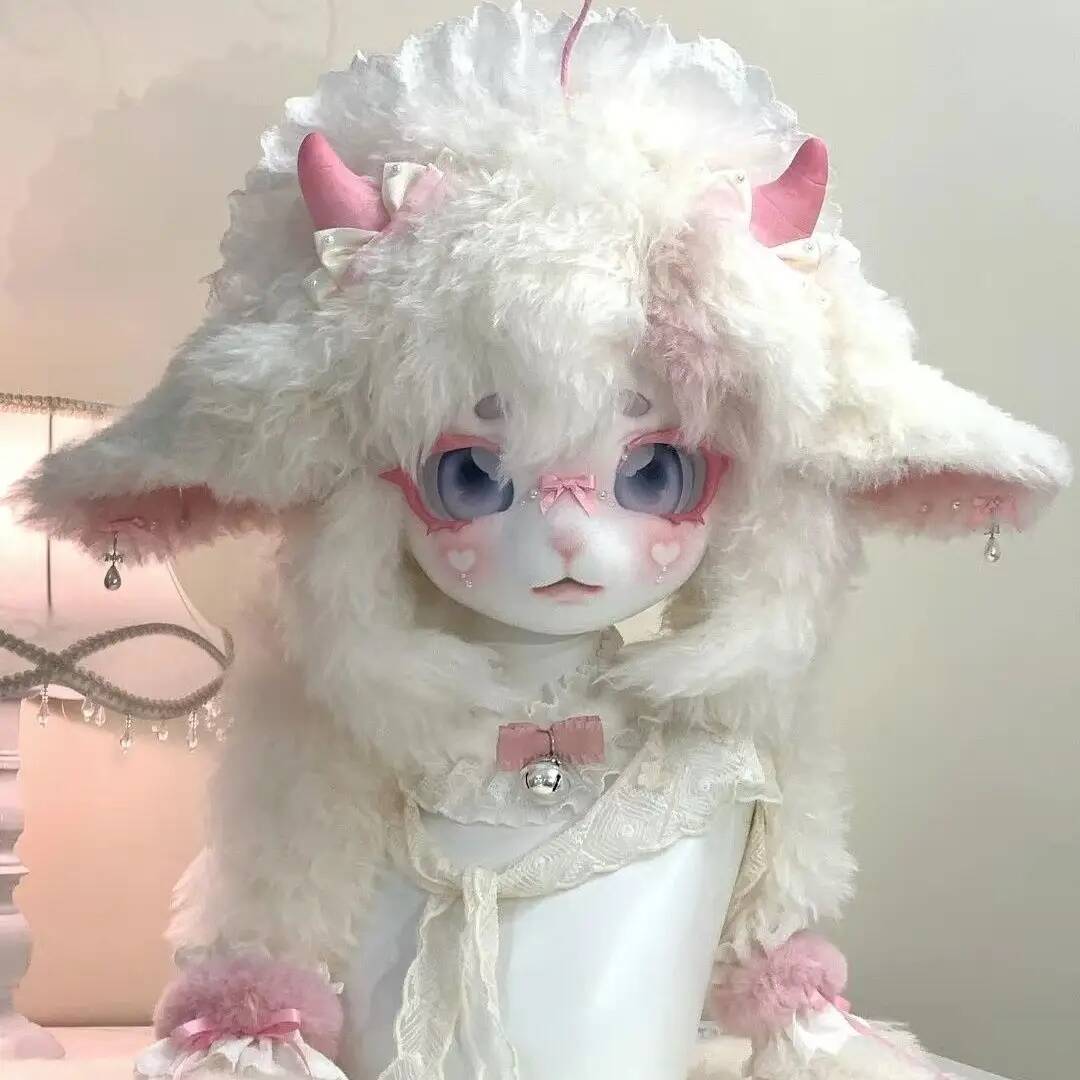 Handmade Kig Fursuit Head, Cut - Anime Cosplay Mask recension och pris