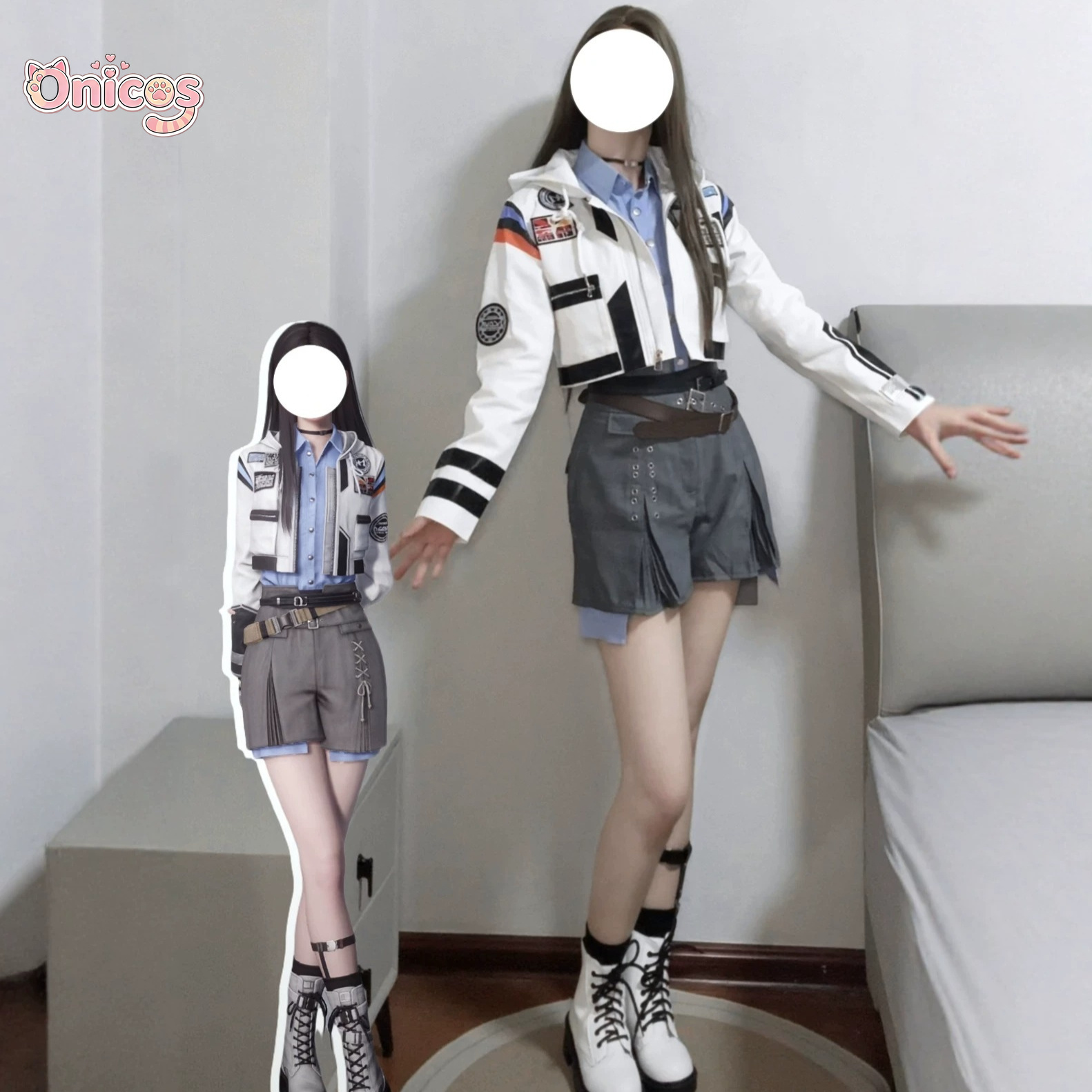 Love and Deepspace Silent Prot - Anime Cosplay Female recension och pris
