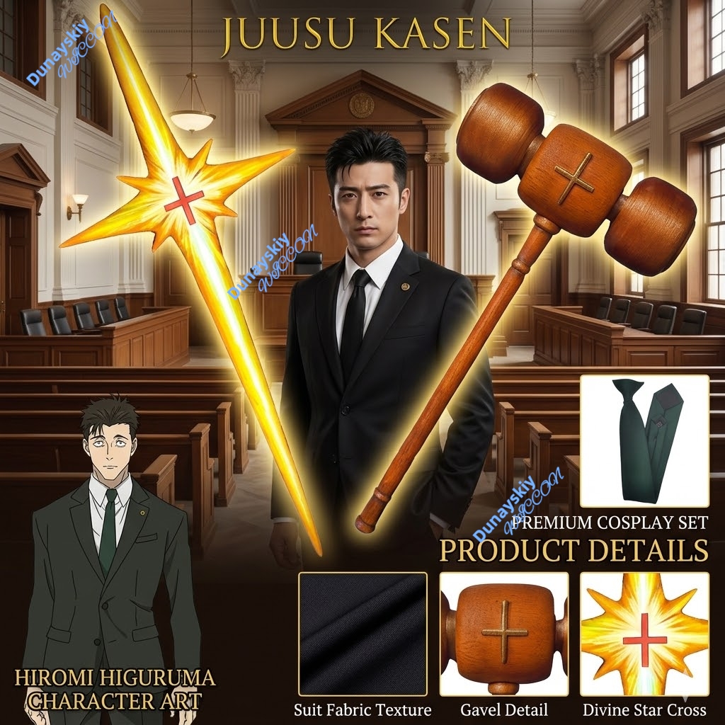 Juusu Hiromi Higuruma Cosplay  - Anime Cosplay Glasses recension och pris