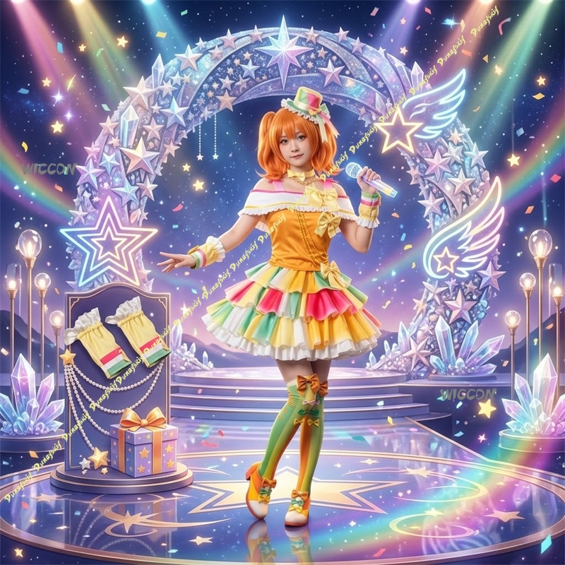 Shining Star Fairy Dream Miko  - Anime Yang Cosplay recension och pris