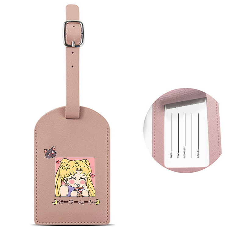 Sailor Moon Luggage Tag for Wo - Anime Cosplay Girl Name recension och pris