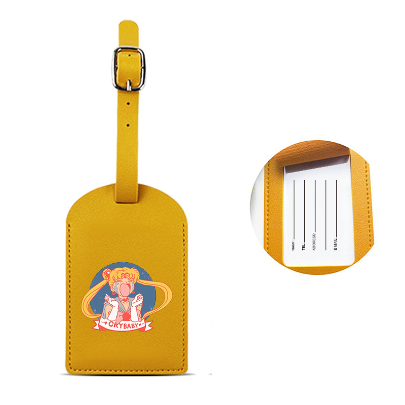 Sailor Moon Luggage Tag for Wo - Anime Cosplay Girl Name recension och pris