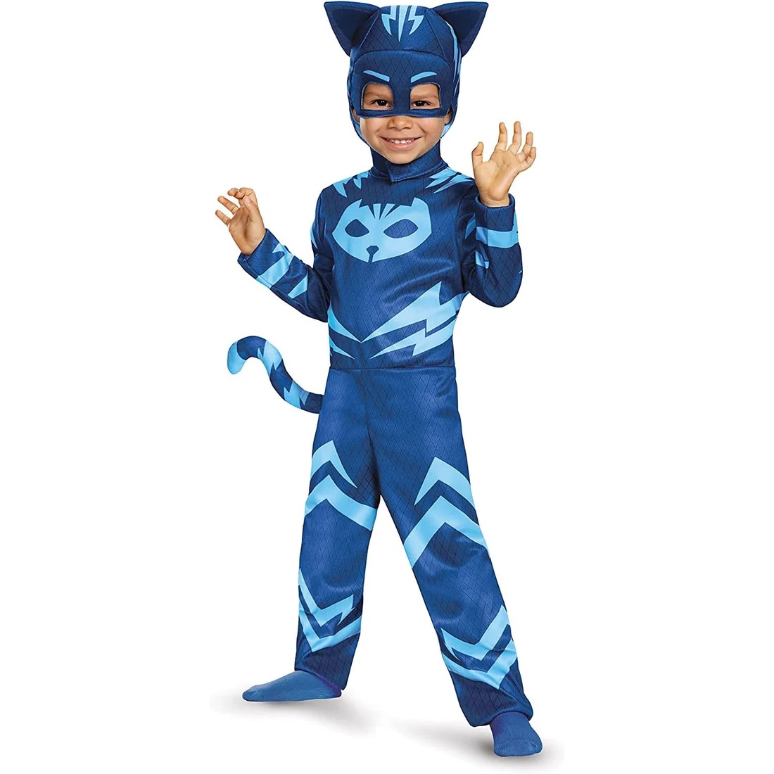 Kids Blue Red Green Jumpsuits  - Anime Cosplay Mask recension och pris