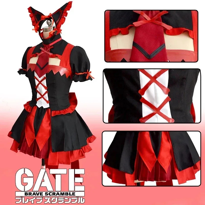 e,4;v'6\k/Anime GATE Rory Merc - Cosplay Anime N recension och pris