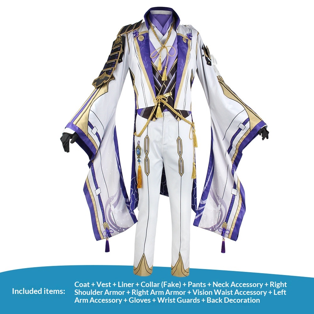 Genshin Impact Kamisato Ayato  - Anime Cosplay Eyes recension och pris