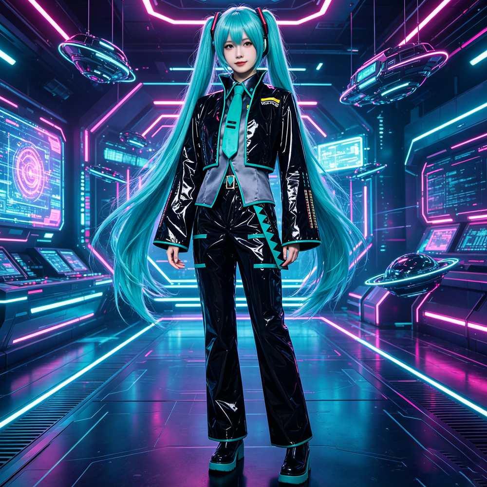 Vocaloid Male Miku Cosplay Cos - Anime Cosplay Miku recension och pris