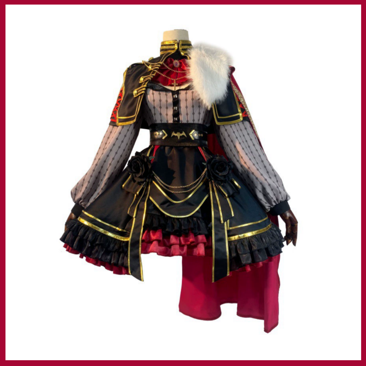 Vtuber Nijisanji Female Gothic - Anime Cosplay Mask recension och pris