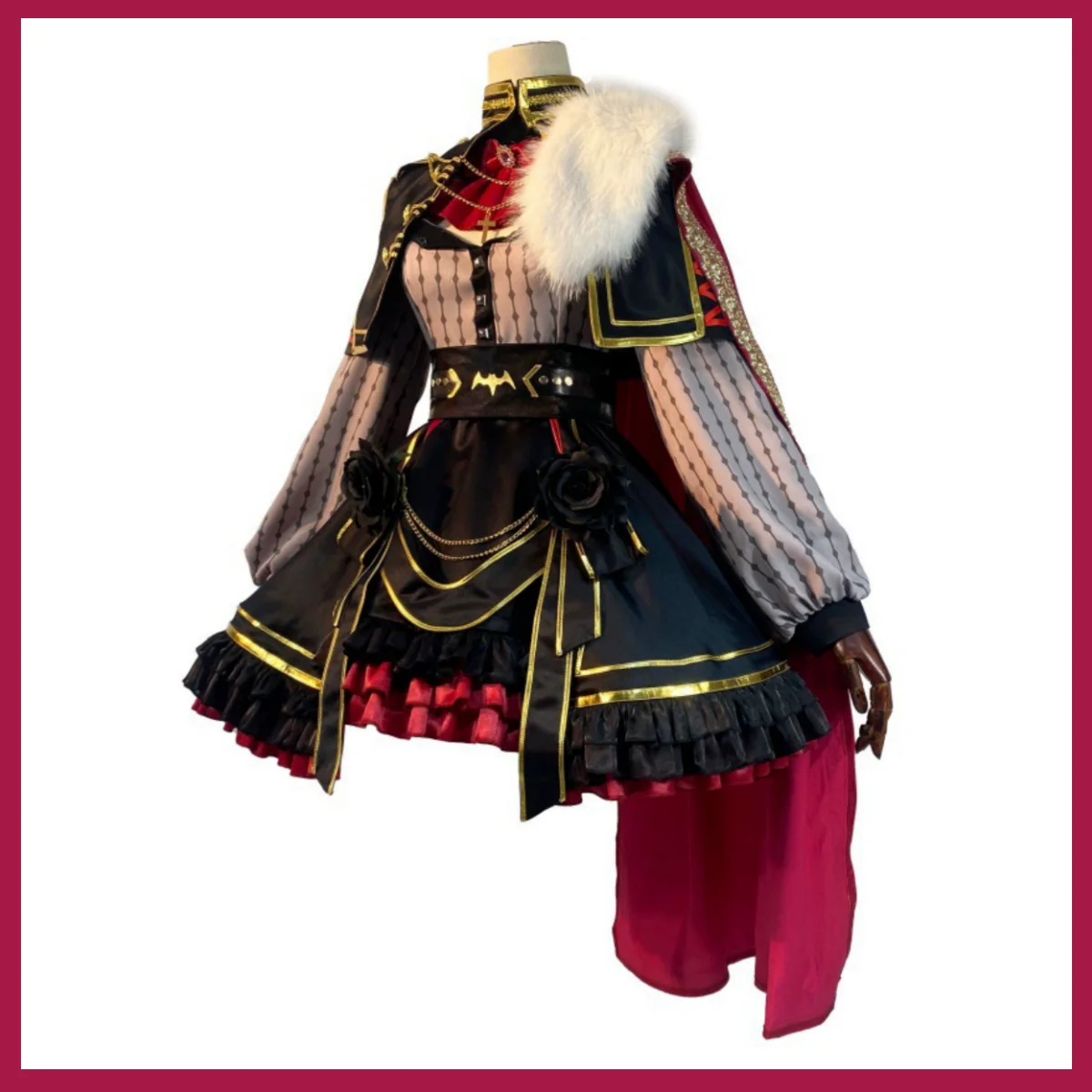 Vtuber Nijisanji Female Gothic - Anime Cosplay Mask recension och pris