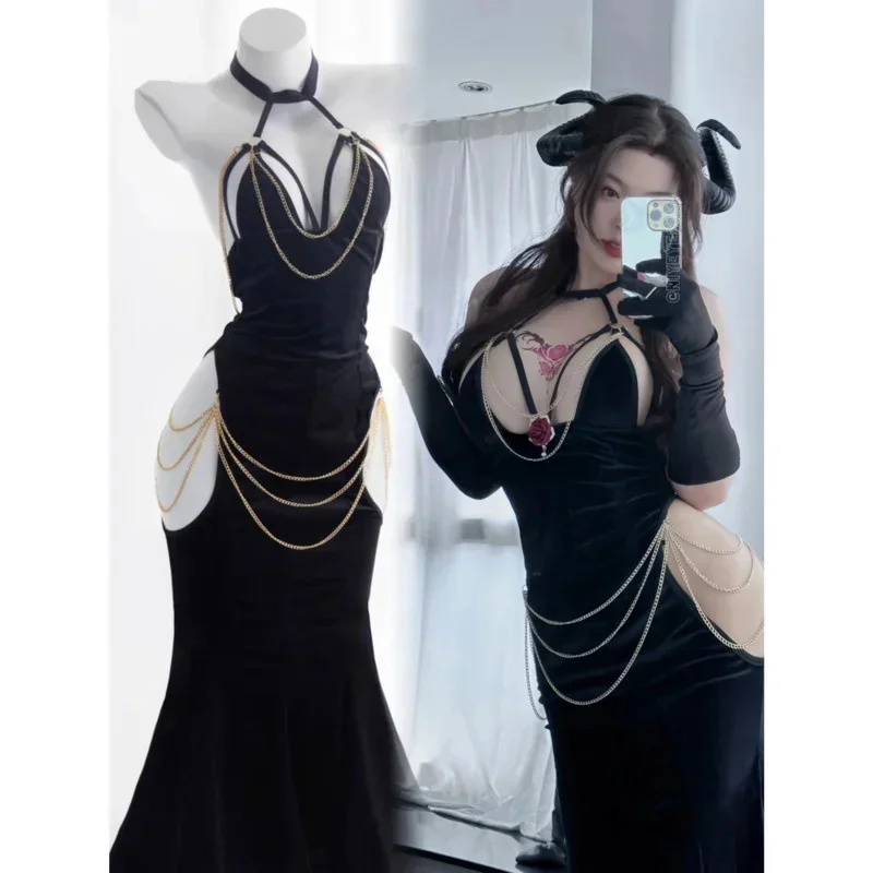 Overlord Albedo Cosplay Costum - Anime Cosplay Albedo recension och pris