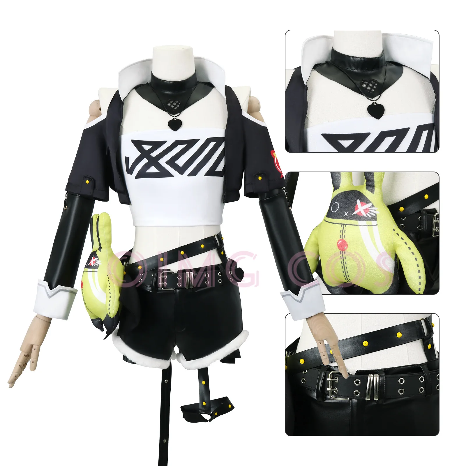 Nicole Demara Zenless Zone Zer - Anime Cosplay Wig recension och pris
