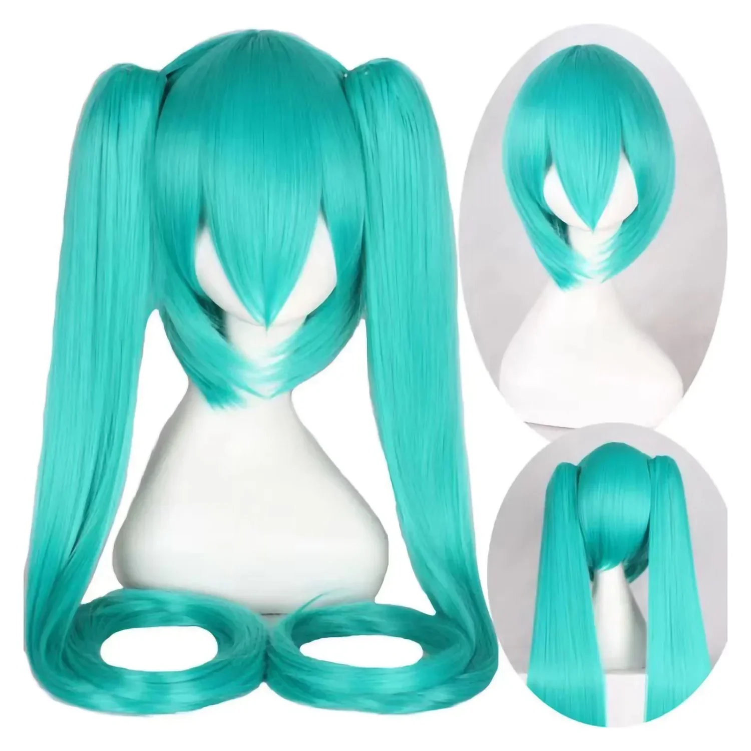 2026 Miku Cosplay Wig 105cm Lo - Anime Cosplay Miku recension och pris