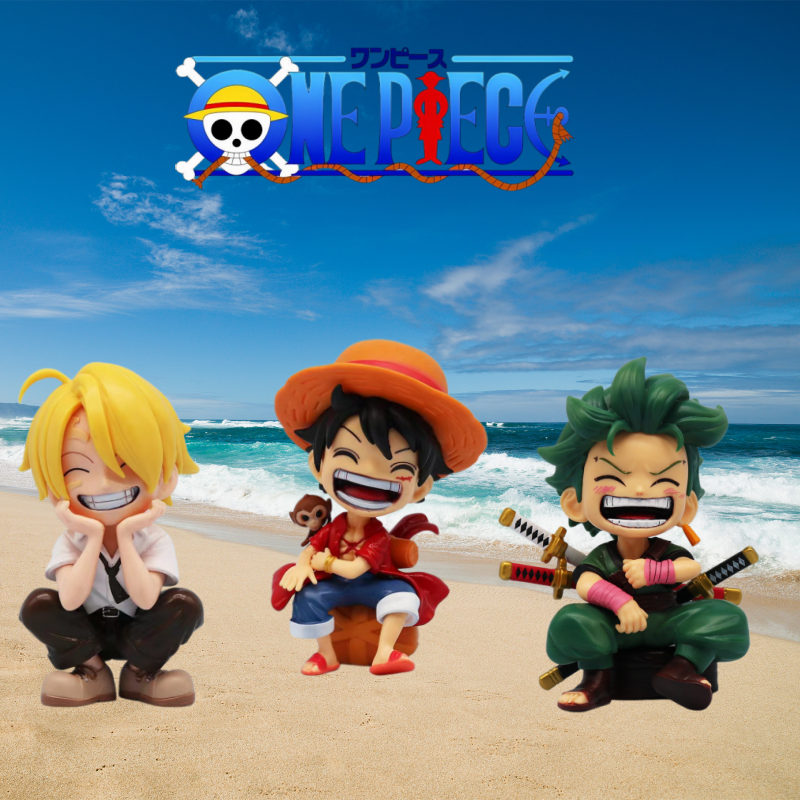 One Piece Chibi Luffy Zoro San - One Piece Straw Hat recension och pris