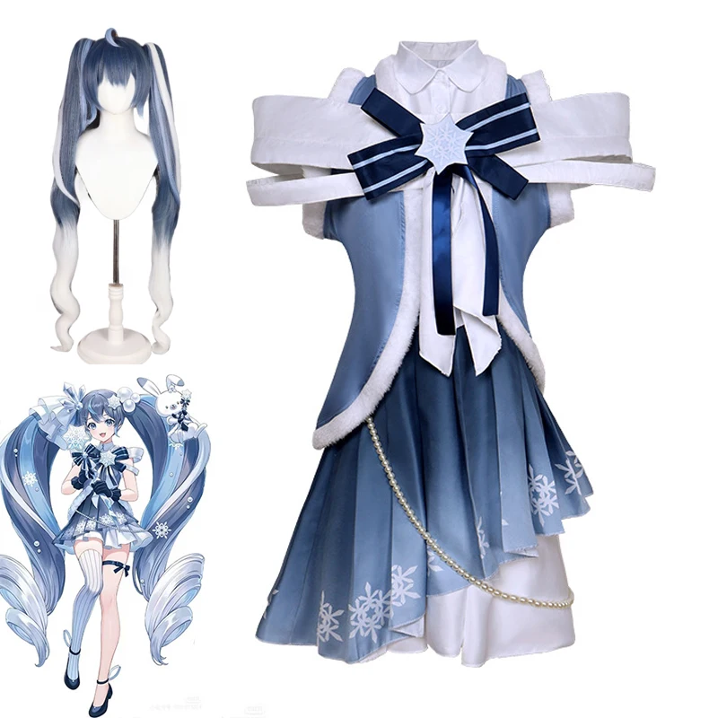 In Stock Miku Cosplay 2025 Sno - Anime Cosplay Miku recension och pris