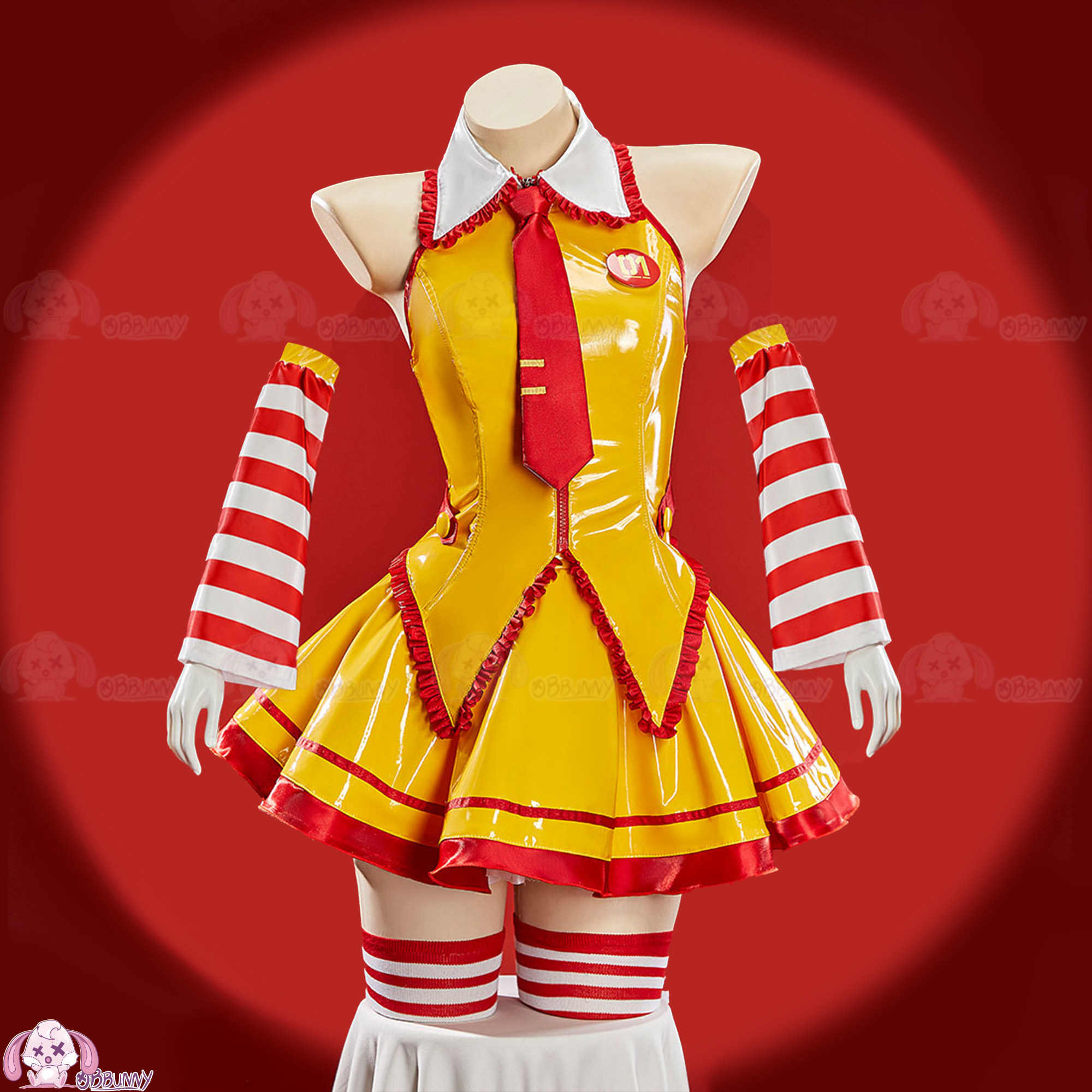 Miku Fanart Cosplay Costume PU - Anime Cosplay Miku recension och pris