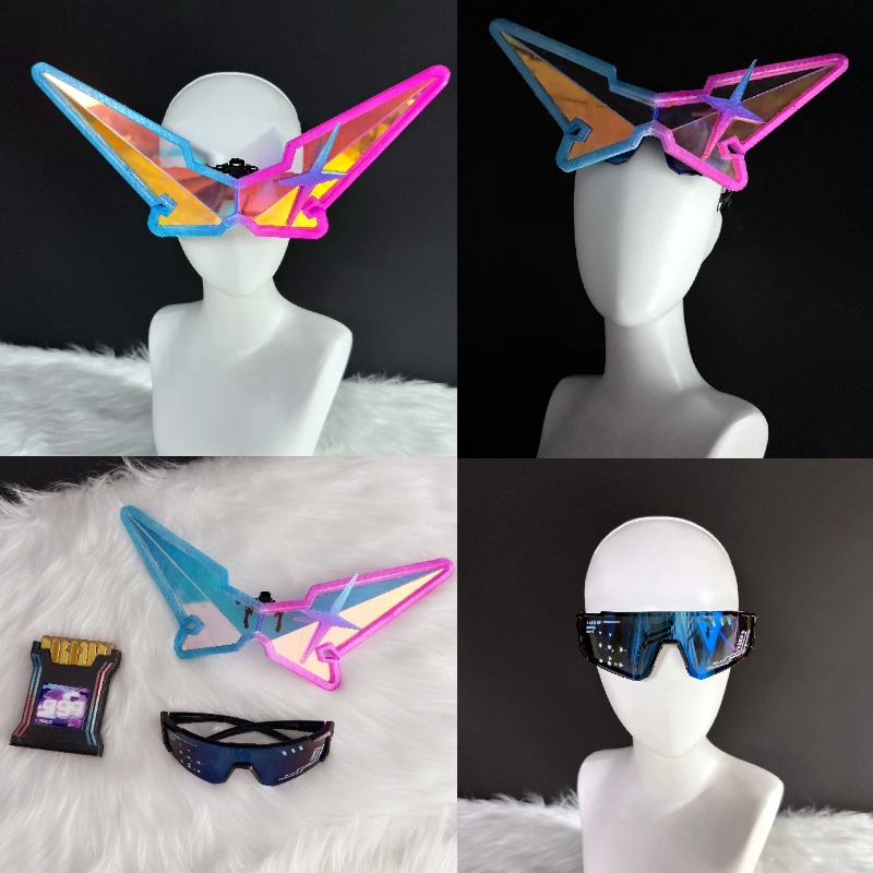 Game Honkai：Star Rail Silver W - Anime Cosplay Glasses recension och pris