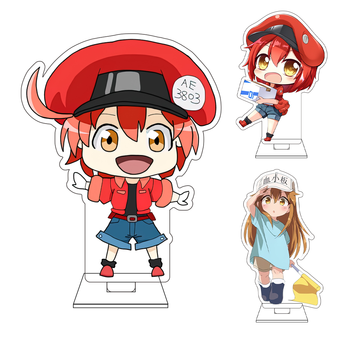 10CM Anime Cells at Work! Cosp - Anime Cosplay Cute recension och pris