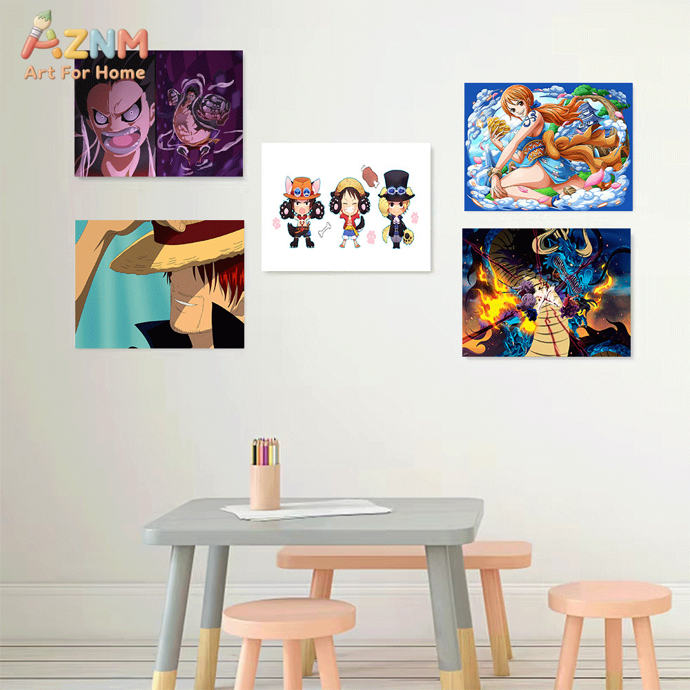 AZNM One Piece Anime Canvas Wa - One Piece Straw Hat recension och pris