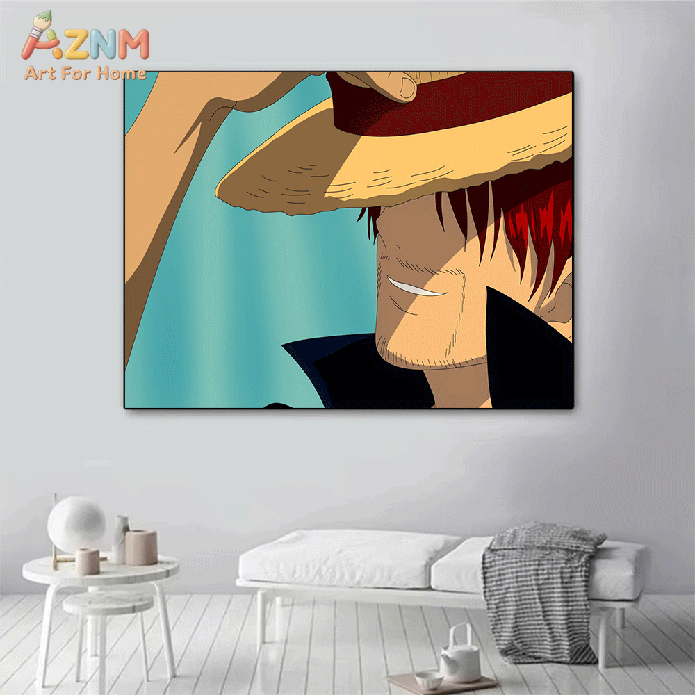 AZNM One Piece Anime Canvas Wa - One Piece Straw Hat recension och pris