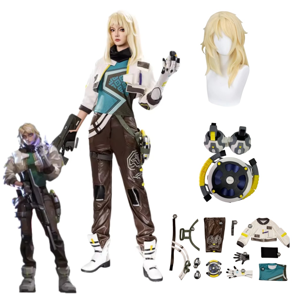 Deadlock Cosplay Costume Props - Anime Cosplay Party recension och pris