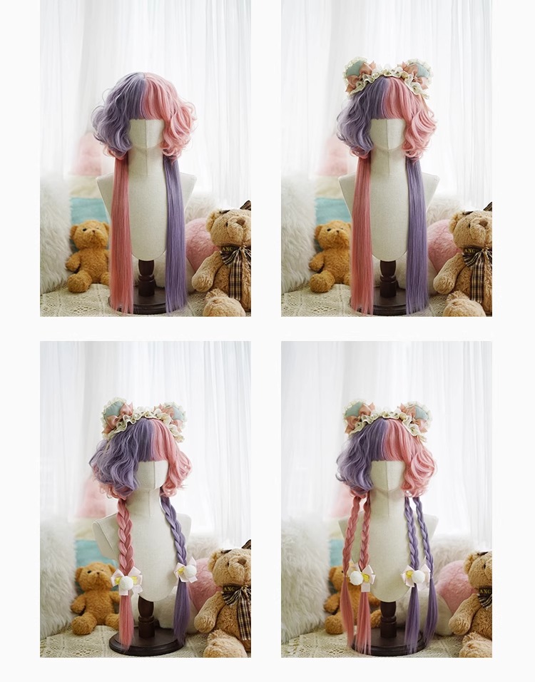 Jellyfish Head Wig Synthetic L - Anime Yang Cosplay recension och pris
