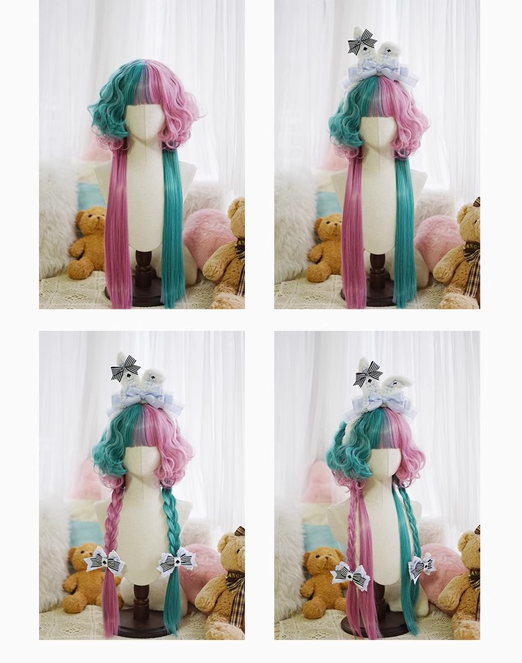 Jellyfish Head Wig Synthetic L - Anime Yang Cosplay recension och pris