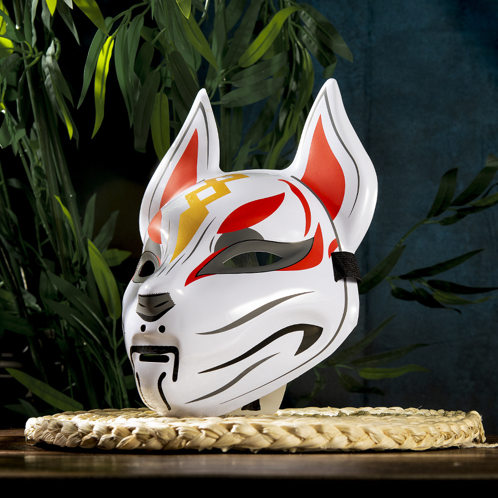 Fox Mask Japanese Cosplay Mask - Anime Cosplay Mask recension och pris