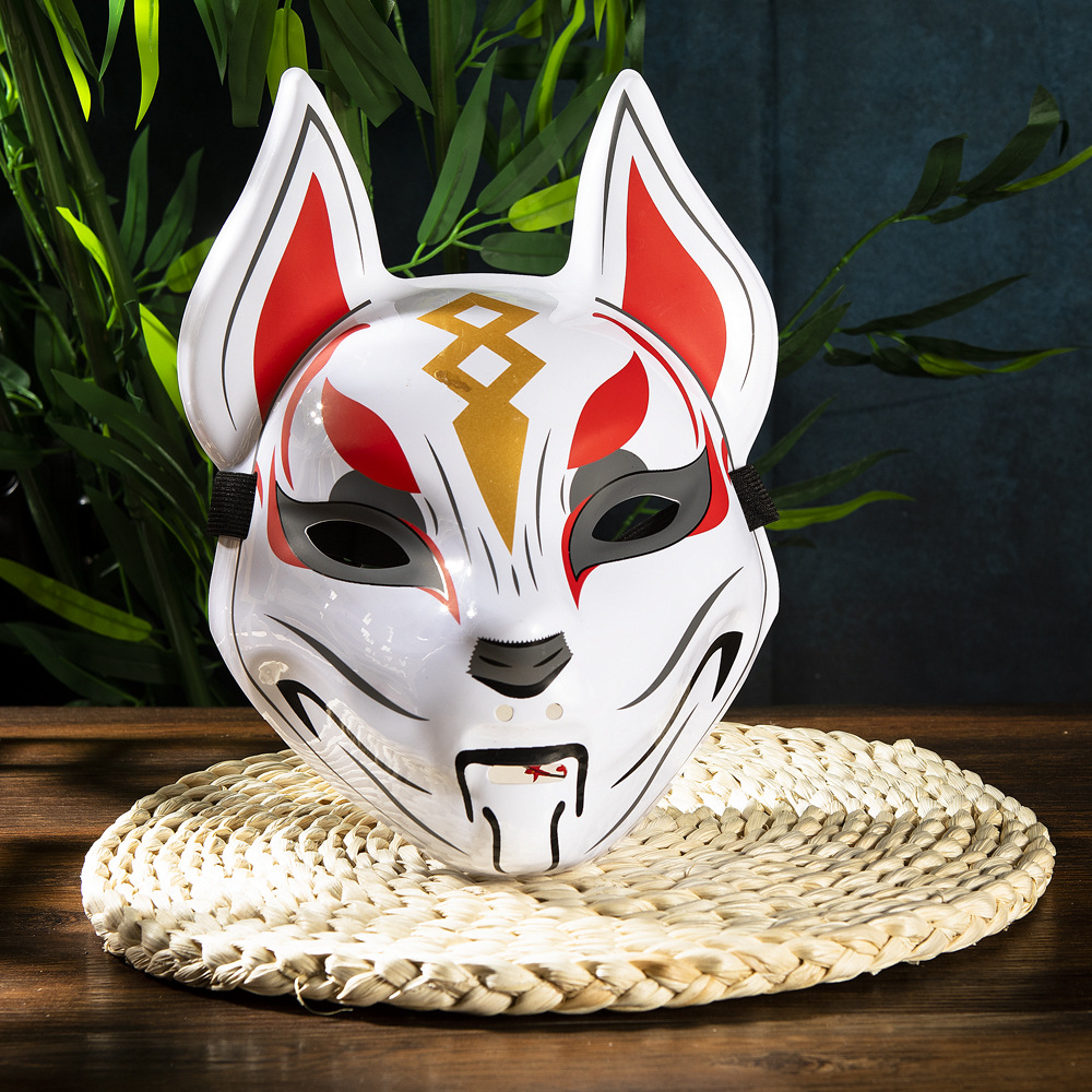 Fox Mask Japanese Cosplay Mask - Anime Cosplay Mask recension och pris