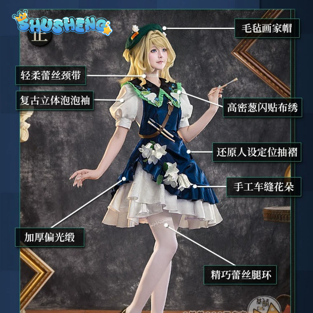 Shusheng Kiperina cosplay cosp - Anime Cosplay Seri recension och pris
