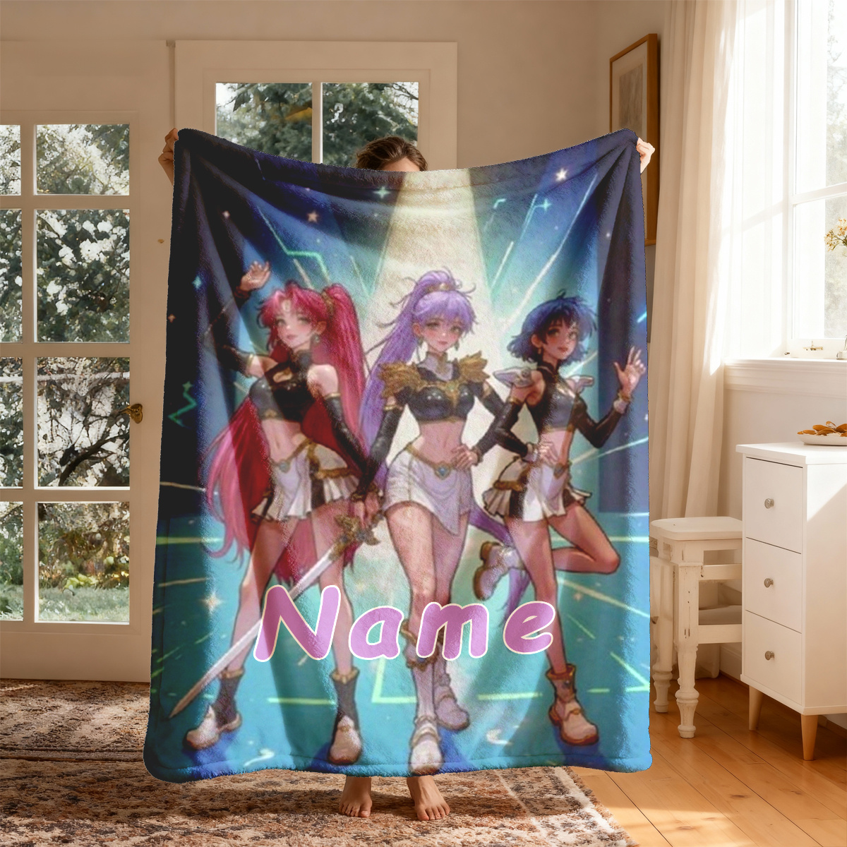 Personalized Anime Girls Blank - Anime Cosplay Girl Name recension och pris