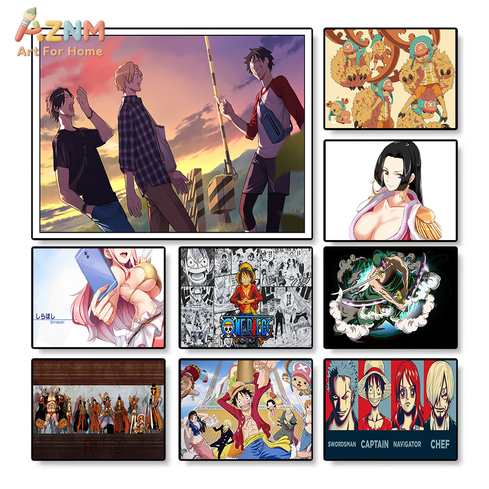 AZNM One Piece Anime Canvas Wa - One Piece Straw Hat recension och pris