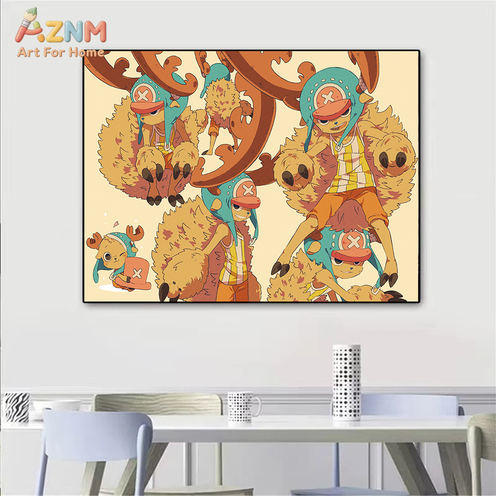 AZNM One Piece Anime Canvas Wa - One Piece Straw Hat recension och pris