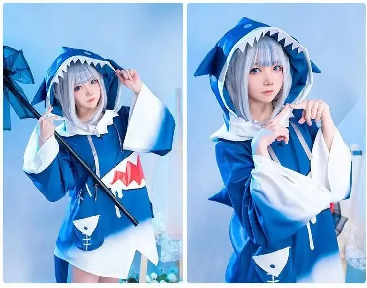 in stock Hololive ENG Gawr Gur - Anime Cosplay Youtube recension och pris