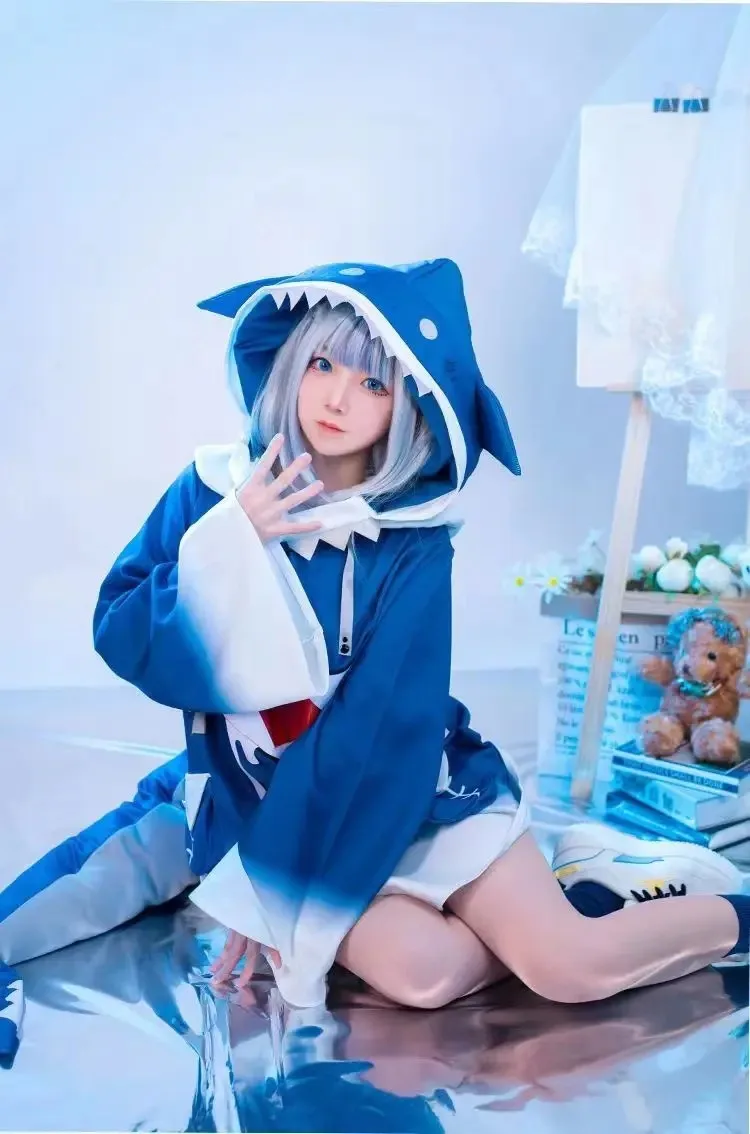 in stock Hololive ENG Gawr Gur - Anime Cosplay Youtube recension och pris