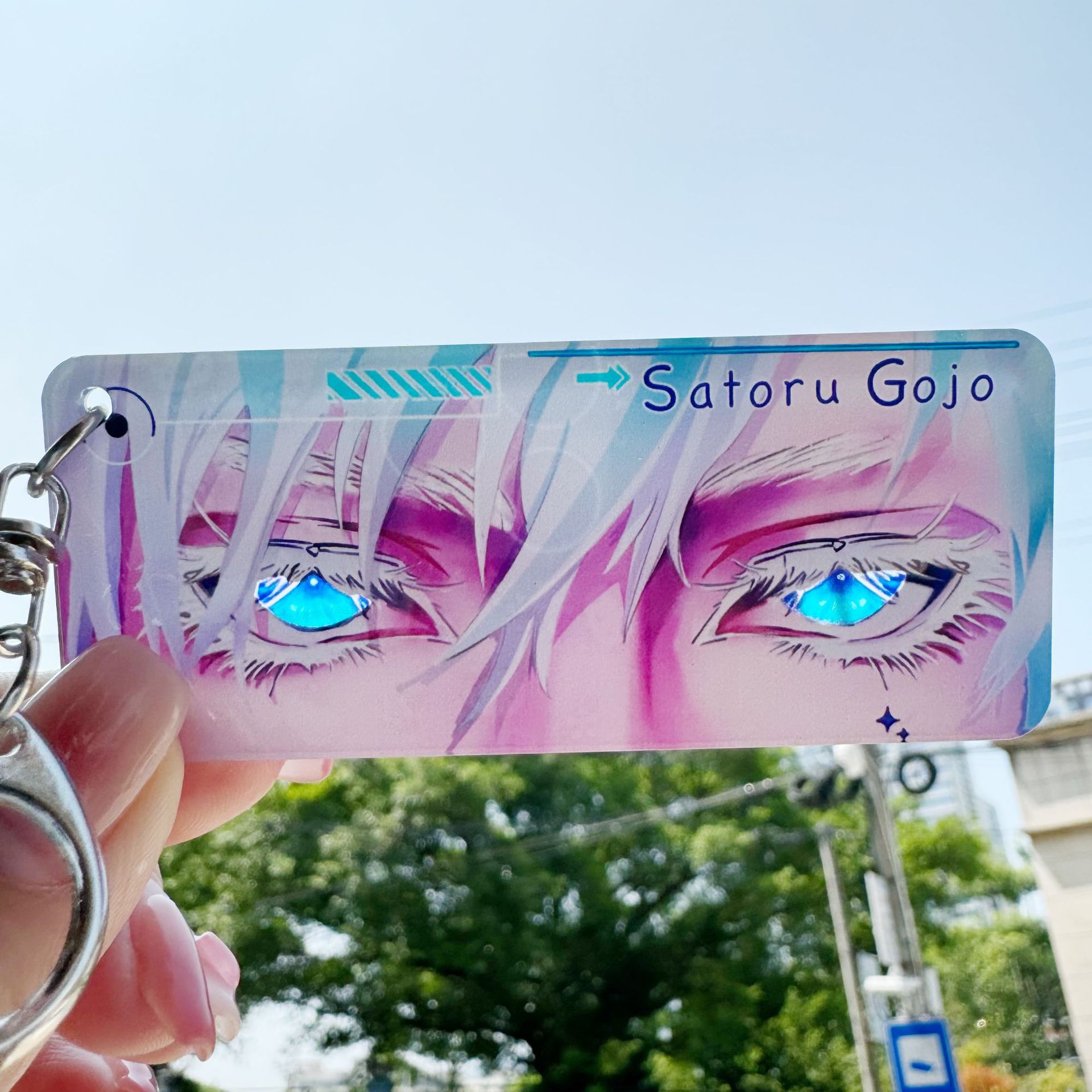 Anime Jujutsu Kaisen Eye Trans - Anime Cosplay Eyes recension och pris